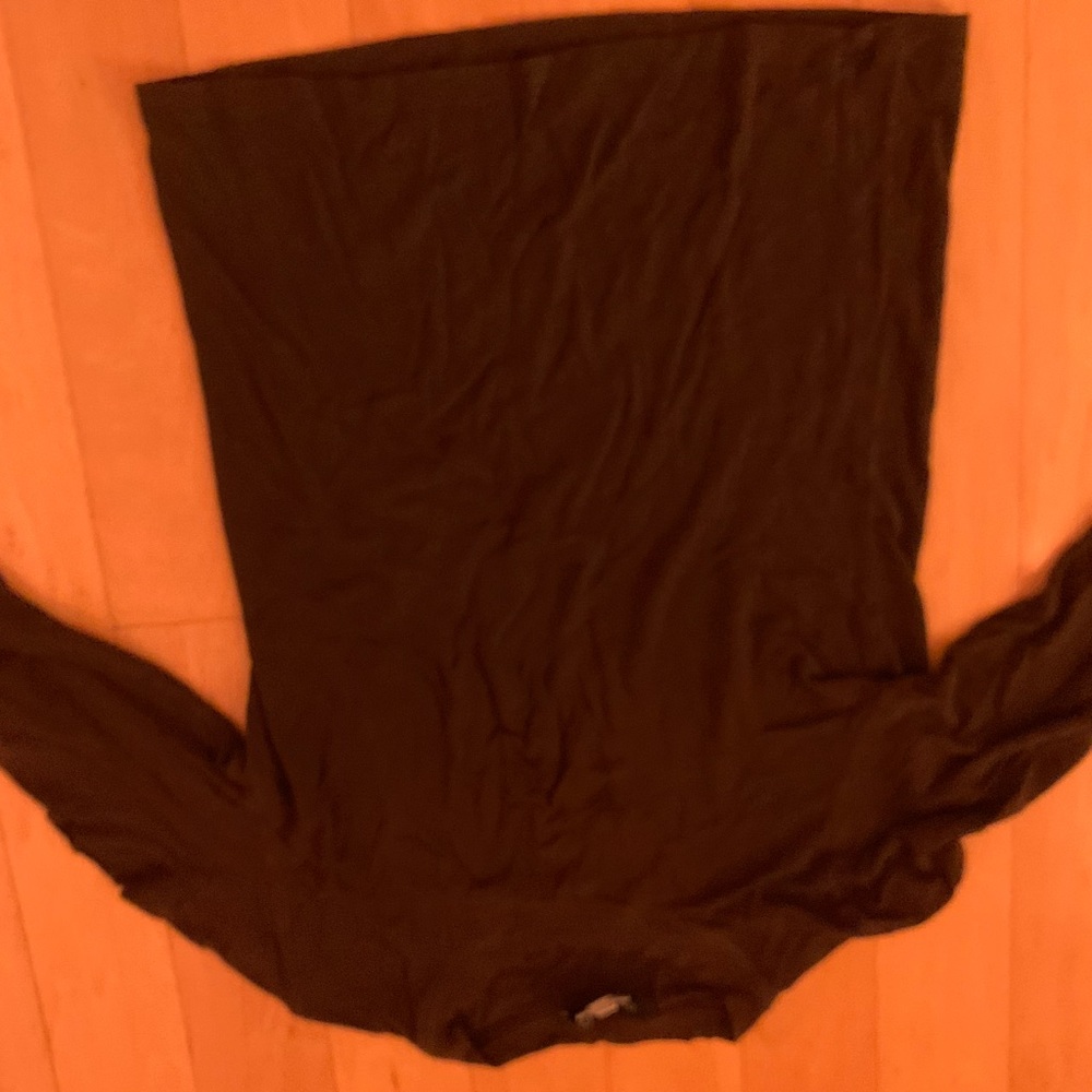Old vintage brown long sleeve tee